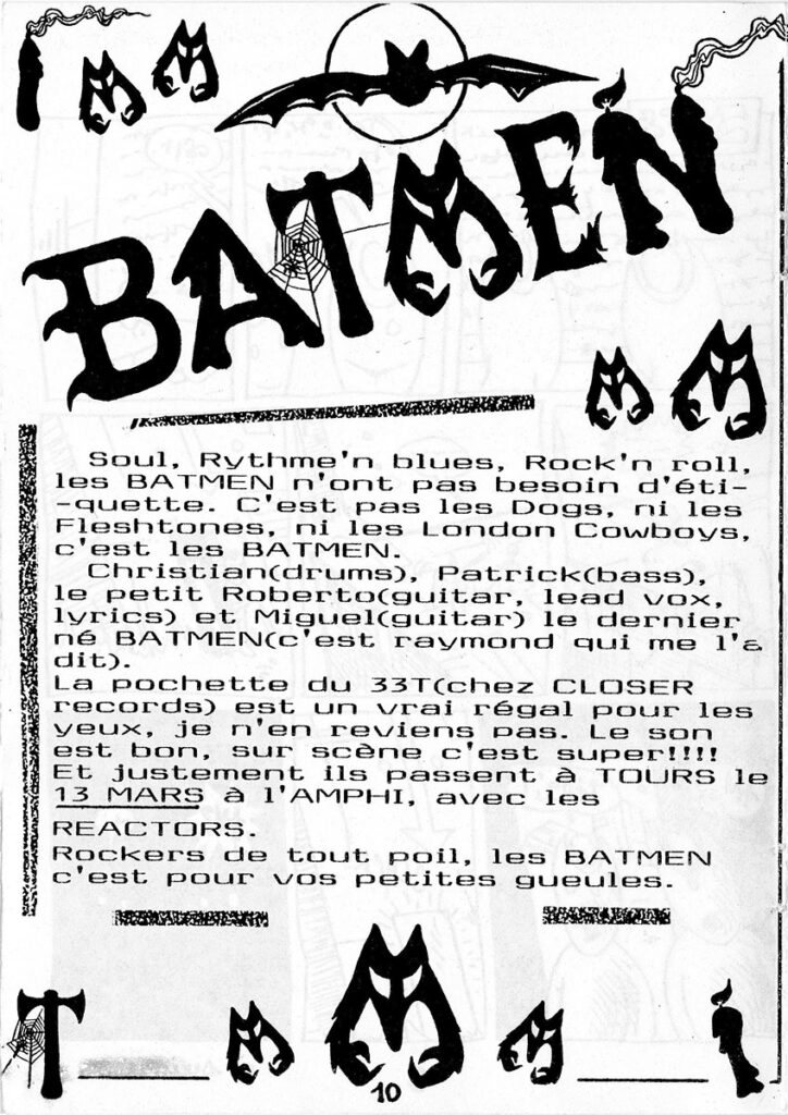 Presse-El-Reactor-n01-Fev1986-10-724x1024 Réactors, Batmen (13/03/86)