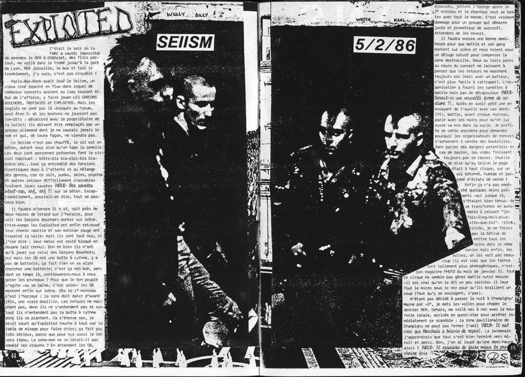 acidesedatif1984_19870401_n004_005-23-1024x735 Les Garçons Bouchers, Trotskids (annulé), Exploited (05/02/86)