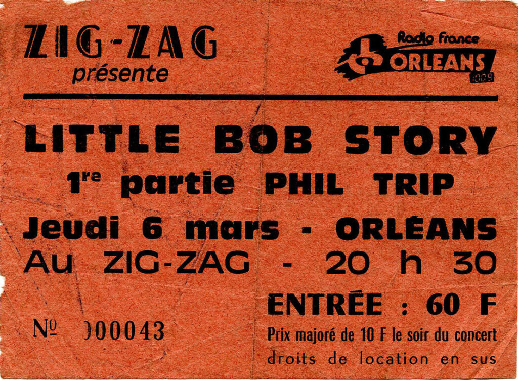 1986.03.06-Ticket01-Milouf-1024x751 Phil Trip, Little Bob Story (06/03/86)