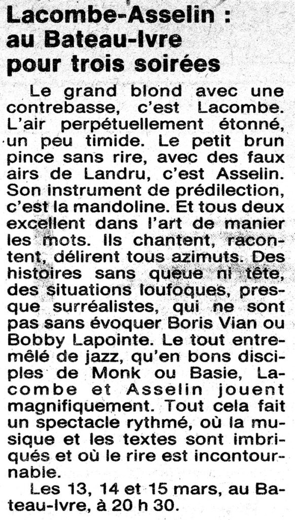 1986.03.13-Presse-NR01-51-Z-3-582x1024 Jean-Yves Lacombe et Jean-Claude Asselin (13 au 15/03/86)