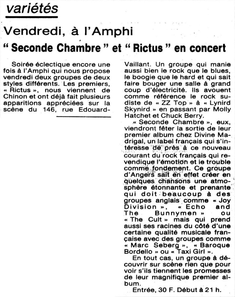 1986.03.20-NRCO.4-AmphiADPRE-Copie-812x1024 Ausweis, Rictus, Seconde Chambre (21/03/86)