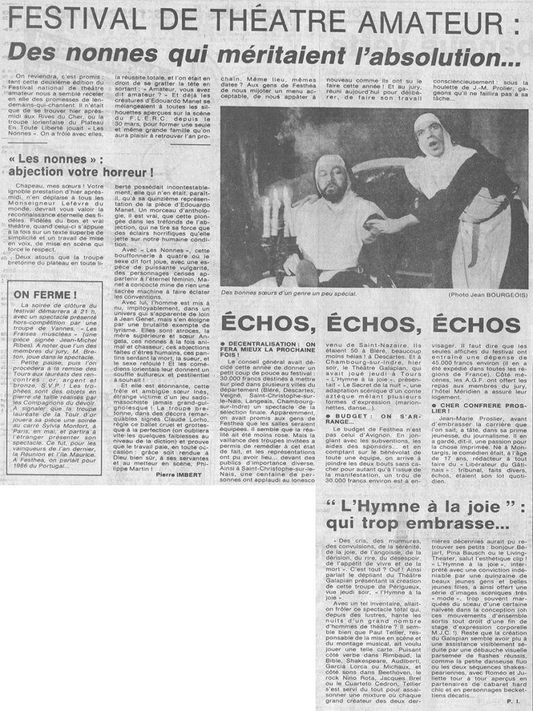 1986.04.05-NRCO.4ADPREa-767x1024 "Festival national de théâtre amateur" (29/03 au 05/04/86)