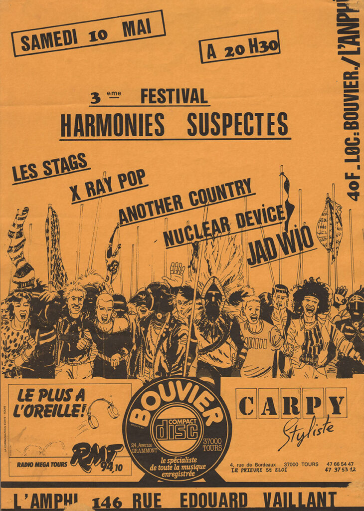 1986.05.10-Affiche01-A3-photocopiee-Copie-730x1024 "Harmonie suspectes" (10/05/86)