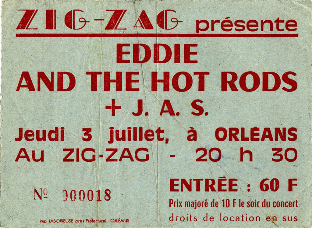 1986.07.03-Ticket01-Milouf-1024x749 Just a Story, Eddie and the Hot Rods, Lew Lewis (03/07/86)