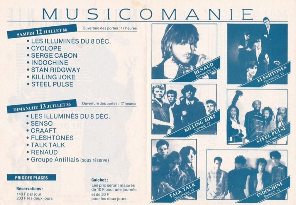 1986.07.12-Flyer01v-Manu-Dralos-1024x708 "Musicomanie" (13/07/86)