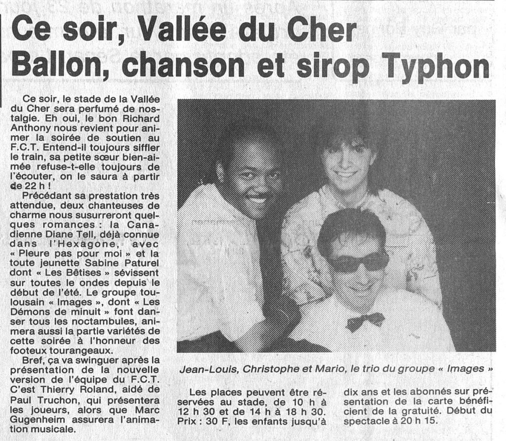1986.07.25-NRCO.2ADPREa-1024x893 Diane Tell, Sabine Paturel, Richard Anthony, Images (25/07/86)