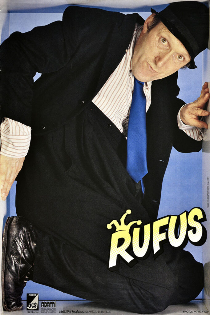 Rufus-Affiche-772-116-imprimee-Gisele-Copie-682x1024 Rufus "Fastoche" (30/09 au 04/10/86)
