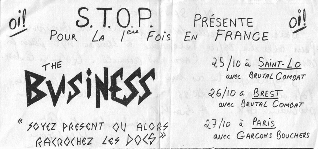 1986.10.25-SandrineFL-1024x481 Business, Brutal Combat (25/10/86)