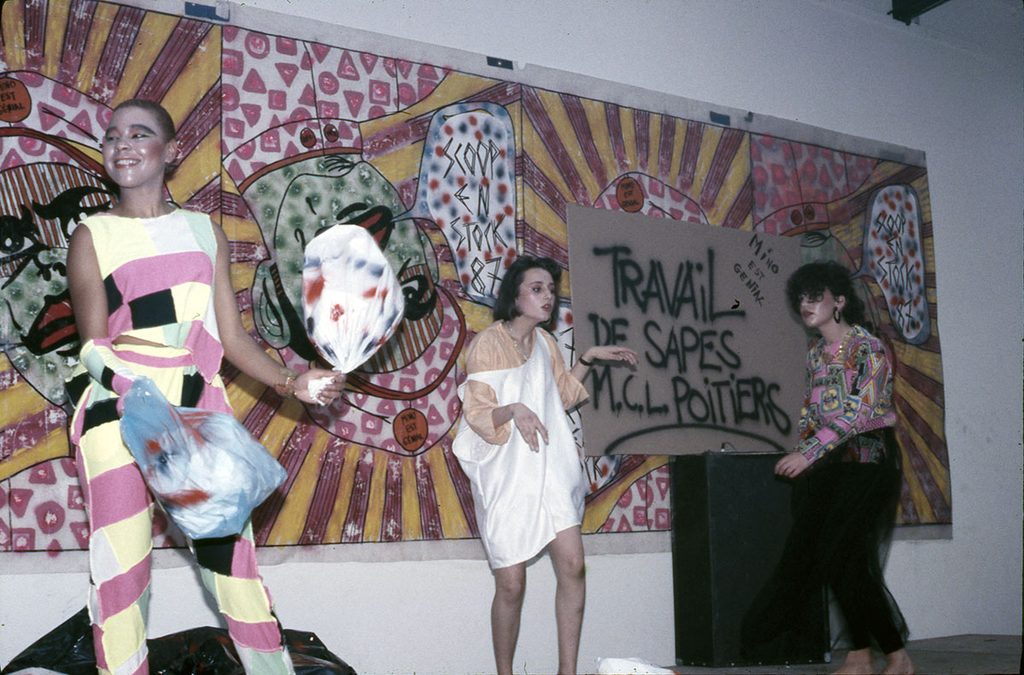 1987-Defile-MinoDIA111-1024x675 Mino, Véronique Mendes "Travail de sapes !" (22/10/86)