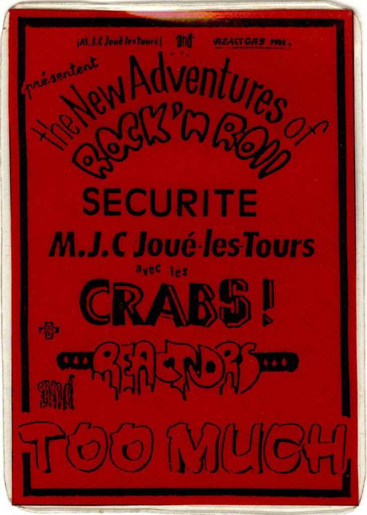 1986.11.08-PassPetit-DanielDO-730x1024 Too Much, Reactors, Crabs ! (08/11/86)