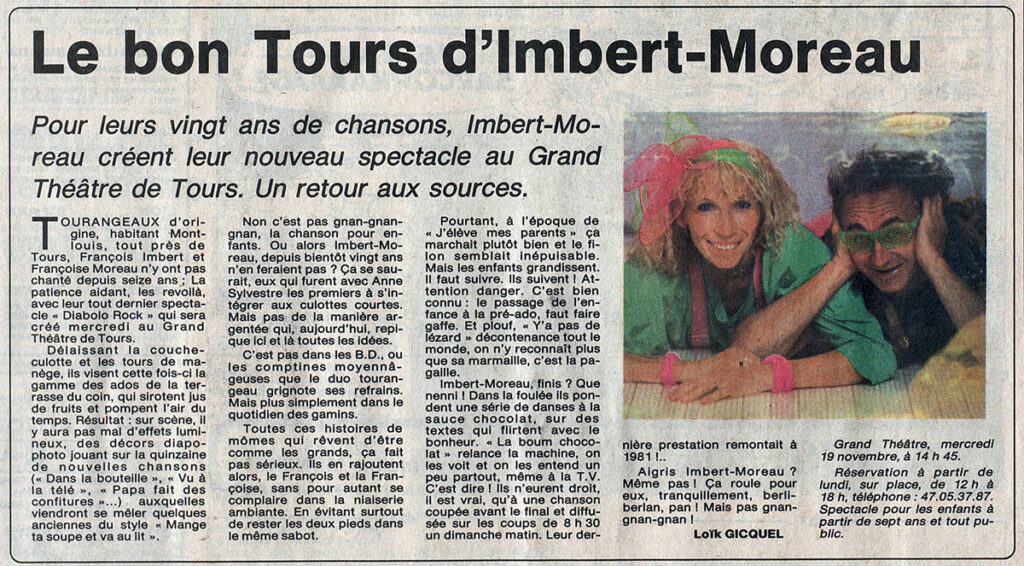 1986.11.18-NRCO.JADPREa-1024x566 François Imbert, Françoise Moreau "Diabolo rock" (19/11/86)
