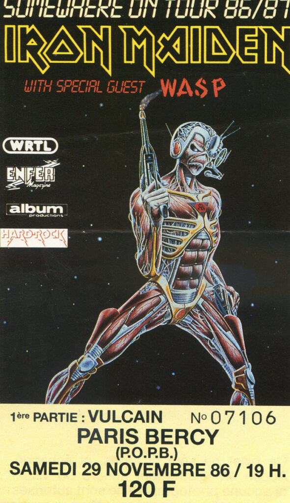 1986.11.29-Iron-Maiden-Palais-Omnisports-591x1024 Vulcain, WASP, Iron Maiden (29/11/86)