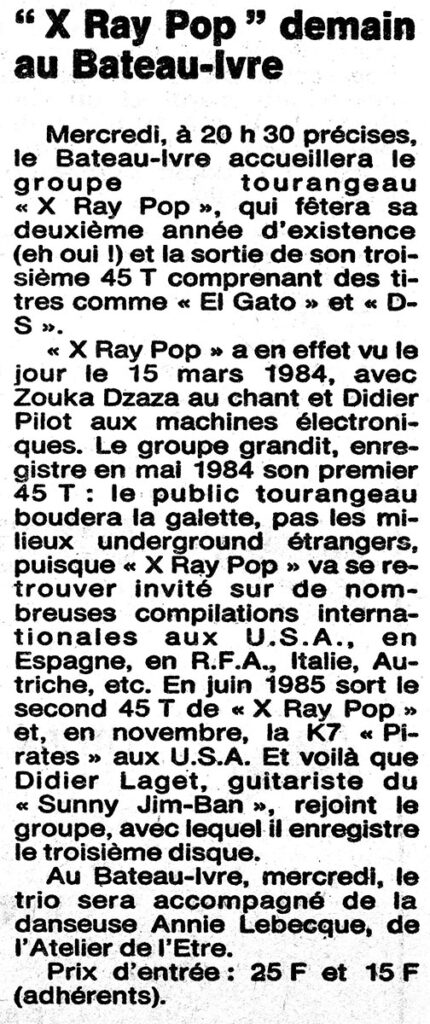 1986.03.19-Presse-NR01-51-Z-3-430x1024 Bocal 5, X Ray Pop (17/12/86)