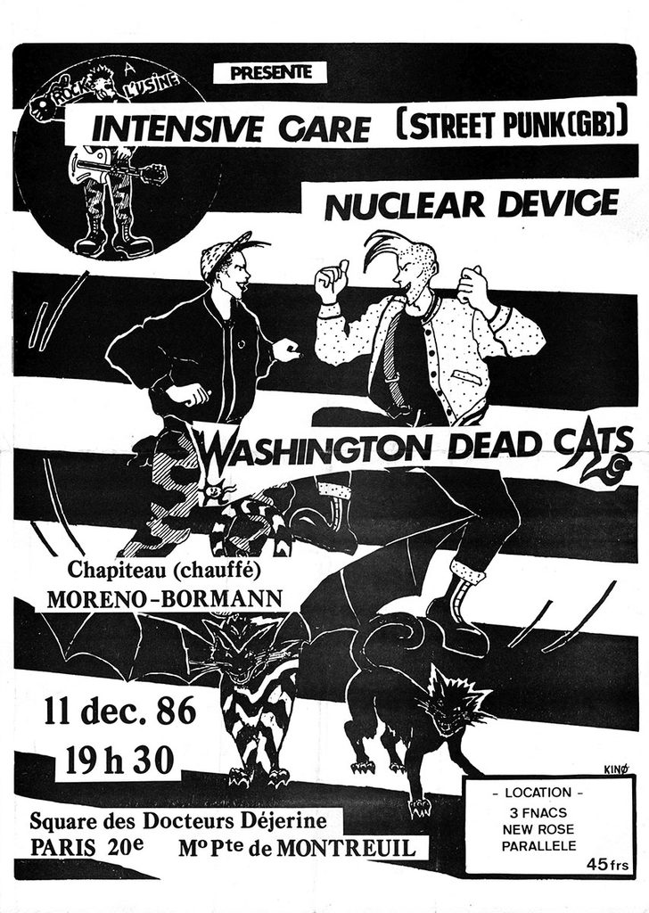 1986.12.11-A4-photocopiee-MinoAF108-728x1024 Nuclear Device, Washington Dead Cats, Intensive Care (11/12/86)