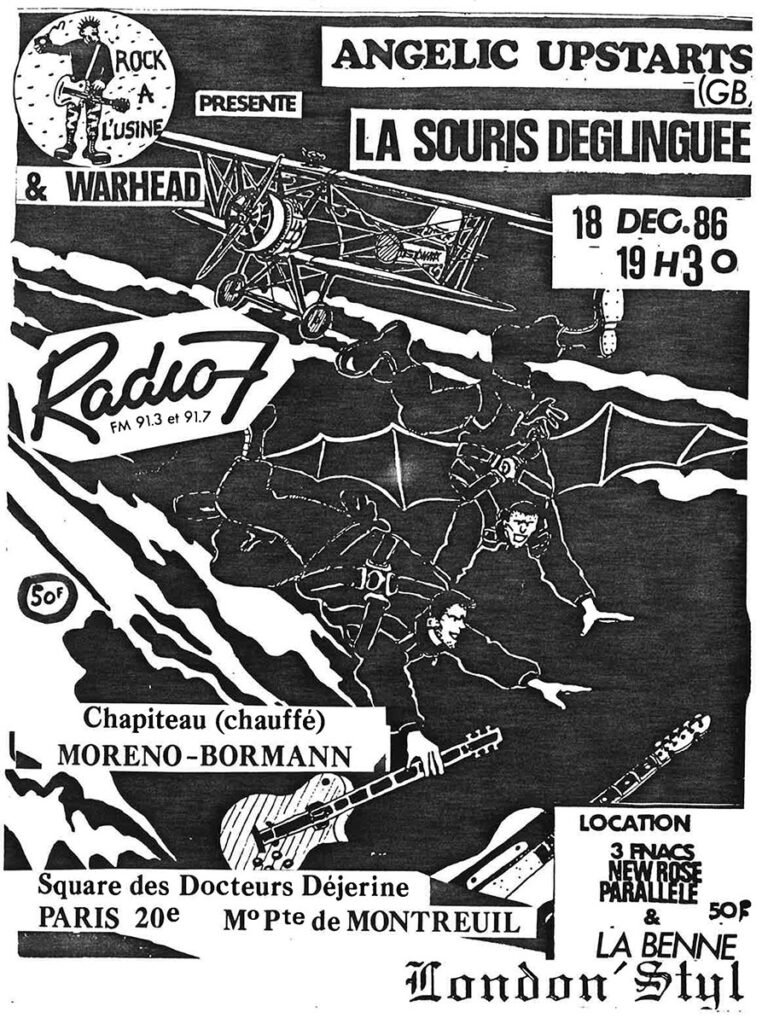 1986.12.18-Flyer01-Gerald-Biot-762x1024 Condemned 84, La Souris Déglinguée (18/12/86)