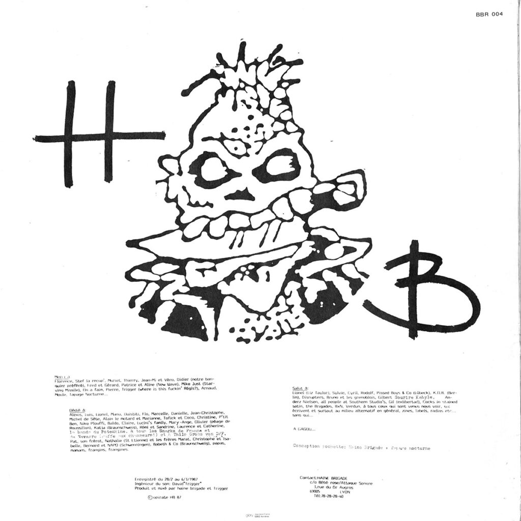 1987-Haine-Brigade-Sauvages-vert-PsykoutDI303-1024x1024 Haine Brigade "Sauvages"