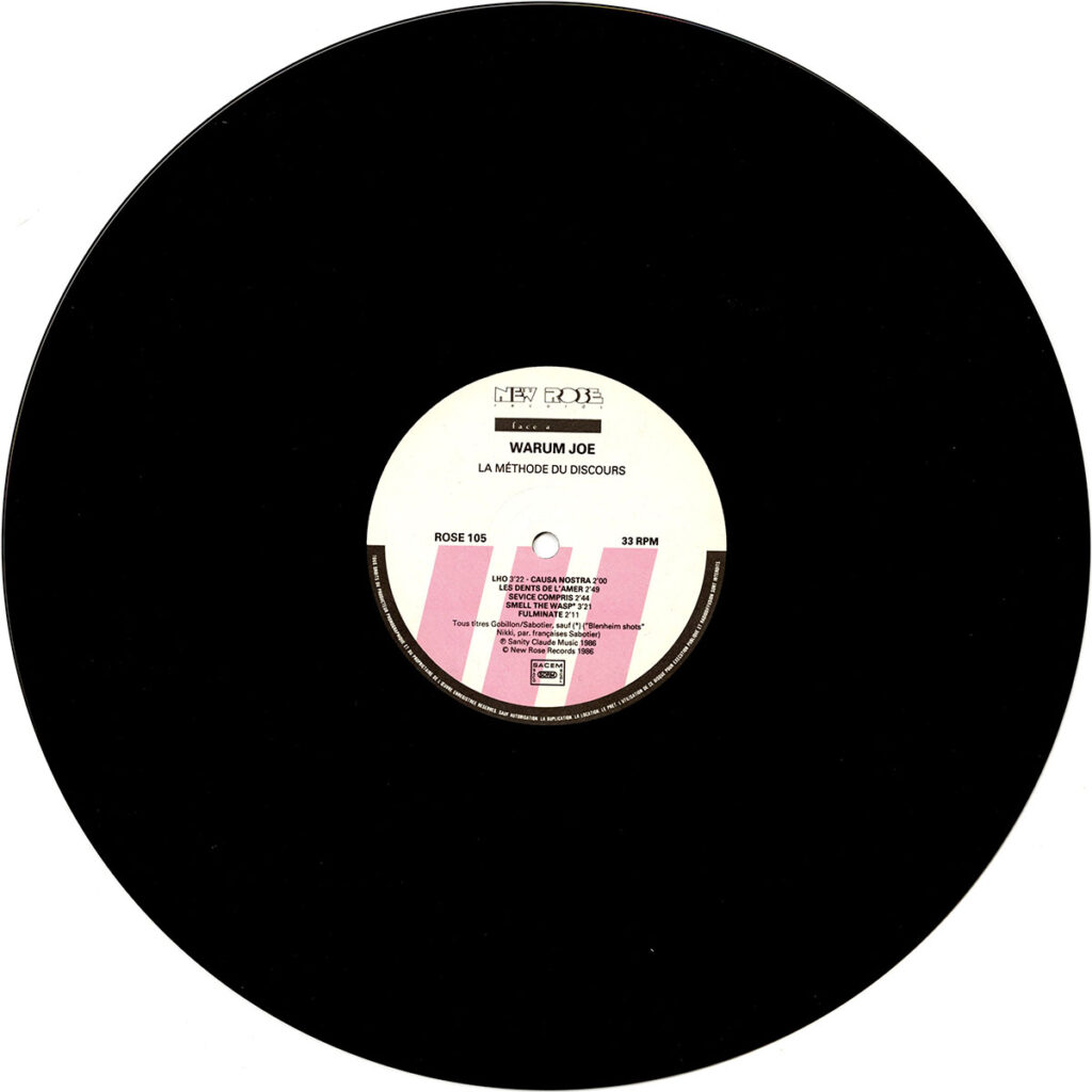 1987-Warum-Joe-La-PsykoutDI198-1024x1024 Warum Joe "La méthode du discours"