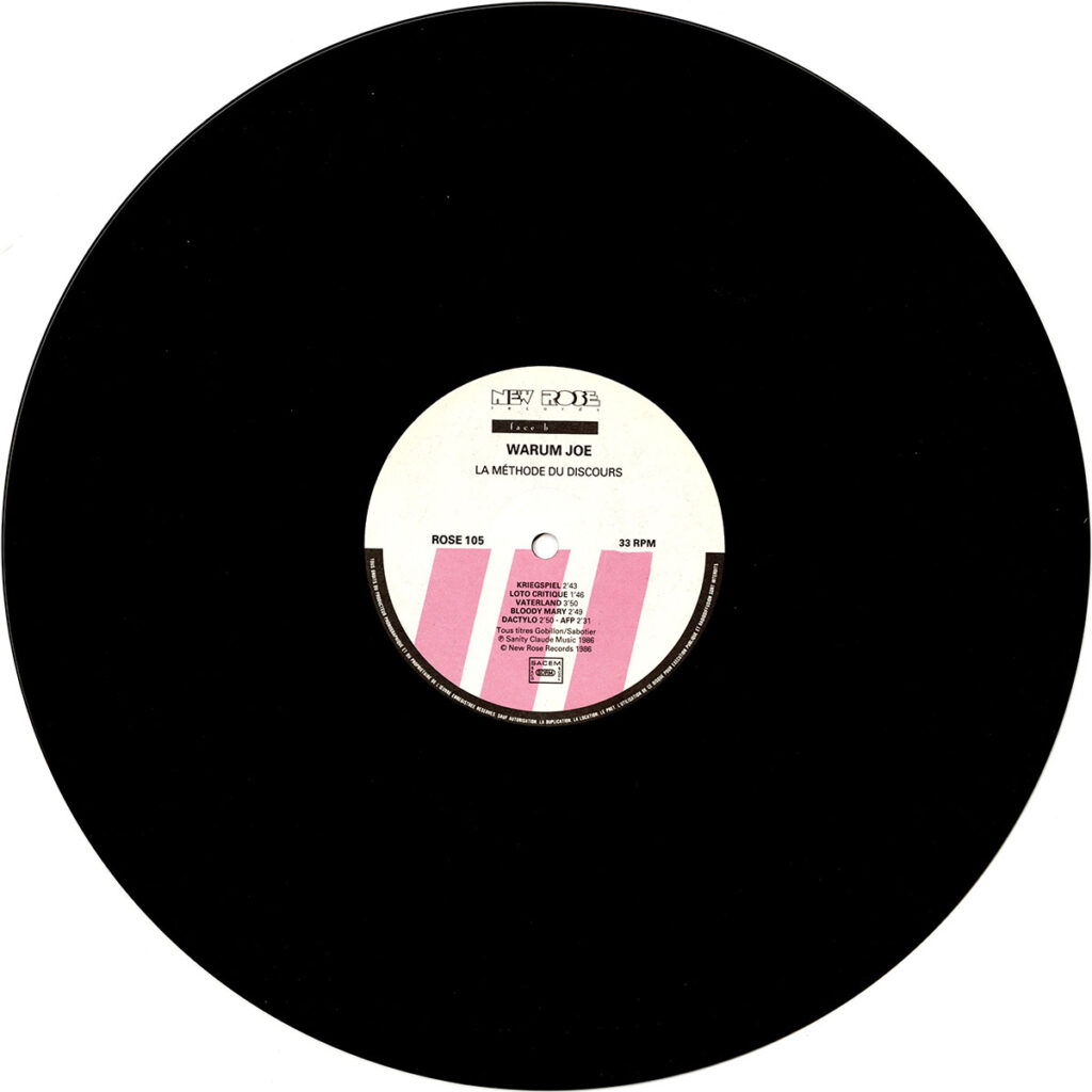 1987-Warum-Joe-La-PsykoutDI199-1024x1024 Warum Joe "La méthode du discours"