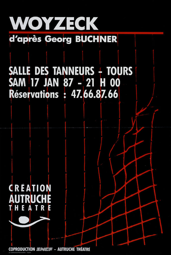 1987.01.17-40-60-imprimee-FRAD037_121J185_1AF-Copie-688x1024 Autruche Théâtre "Woyzeck" (17/01/87)
