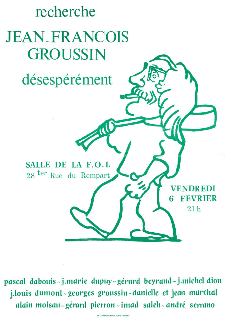 02.06-Jean-Francois-Groussin-FRAD037_121J85AF-726x1024 "Recherche Jean-François Groussin désespérément" (06/02/87)
