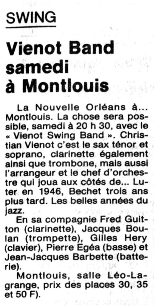 1987.02.13-NRCO.7ADPREa-516x1024 Christian Vienot Swing Band (14/02/87)