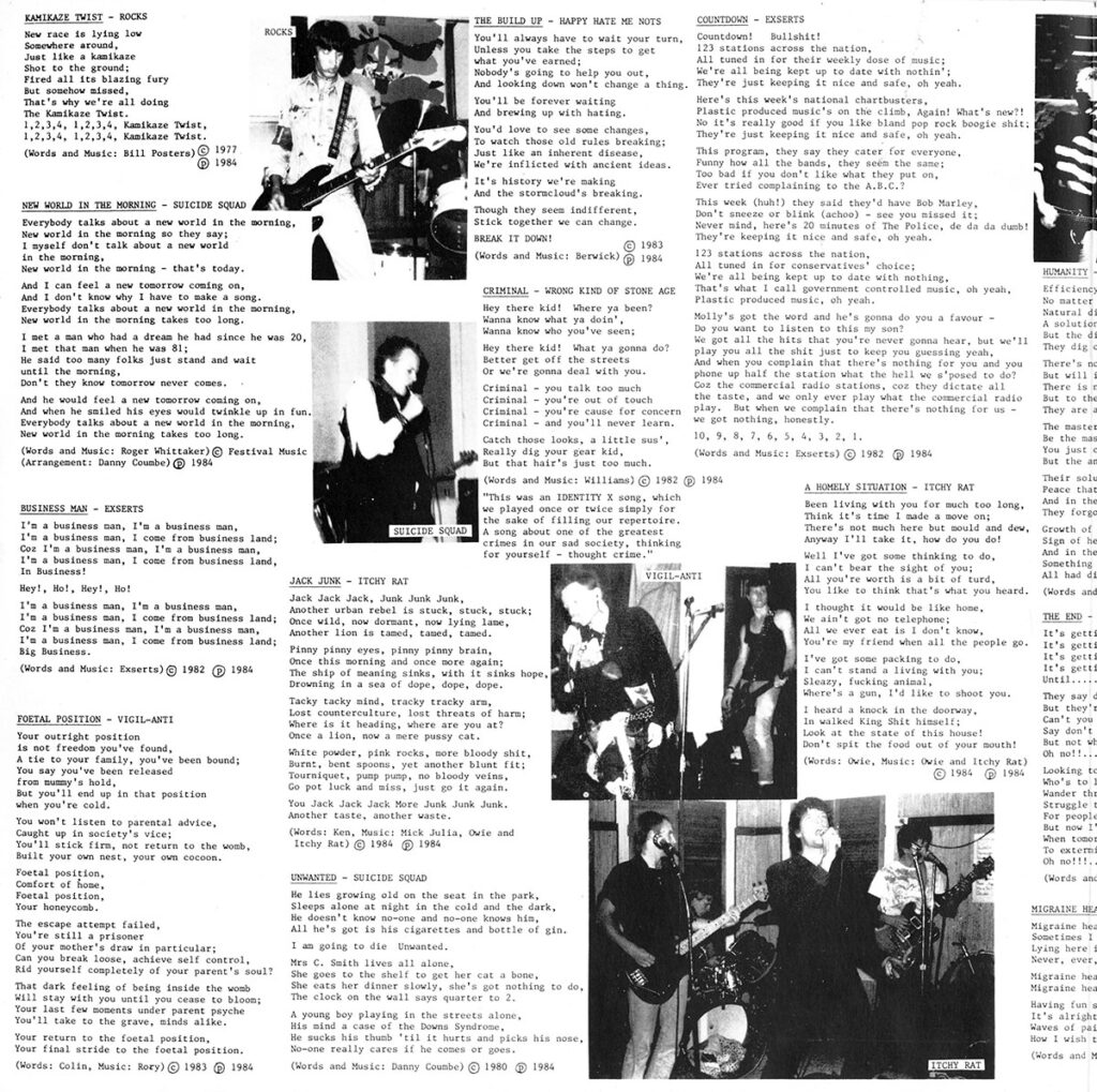 1987.03-Not-so-humdrum-LP-RipostDI05-1024x1019 "Not so humdrum - An australian Sydney compilation vol 2"