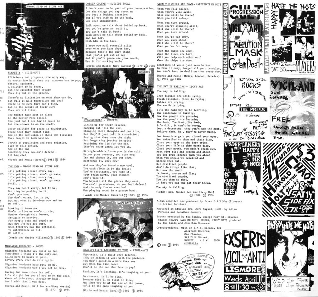 1987.03-Not-so-humdrum-LP-RipostDI06-1024x956 "Not so humdrum - An australian Sydney compilation vol 2"