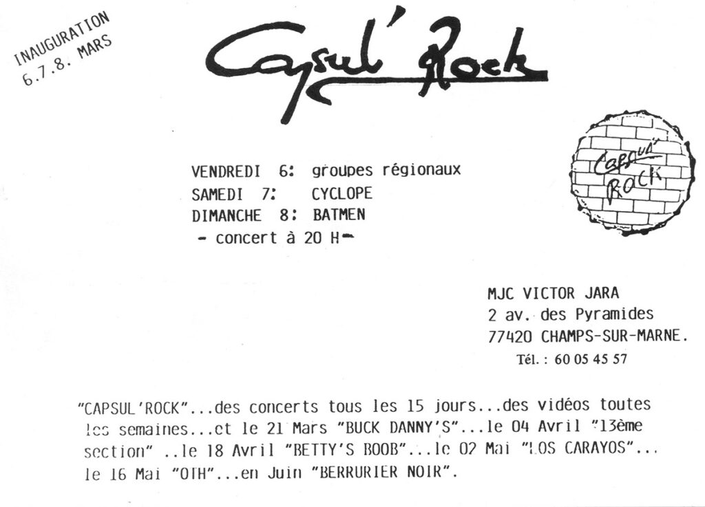 1987.03.06-CapsulRock-ArchivesFL-1024x737 13ème Section (04/04/87)