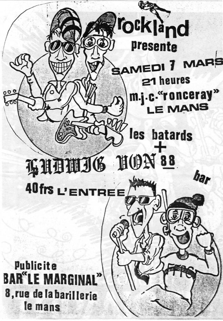 1987.03.07-Ludwig-von-88-Laurent-ManetFL01-712x1024 Les Bâtards, Ludwig Von 88 (07/03/87)