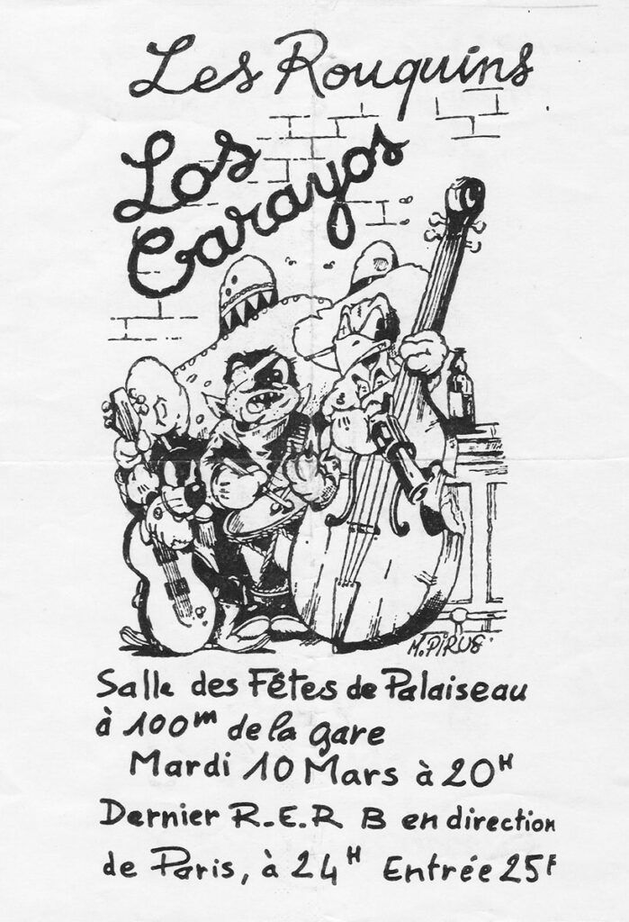 1987.03.10-Flyer01-Lolo-Pollet-699x1024 Los Carayos, les Rouquins (10/03/87)