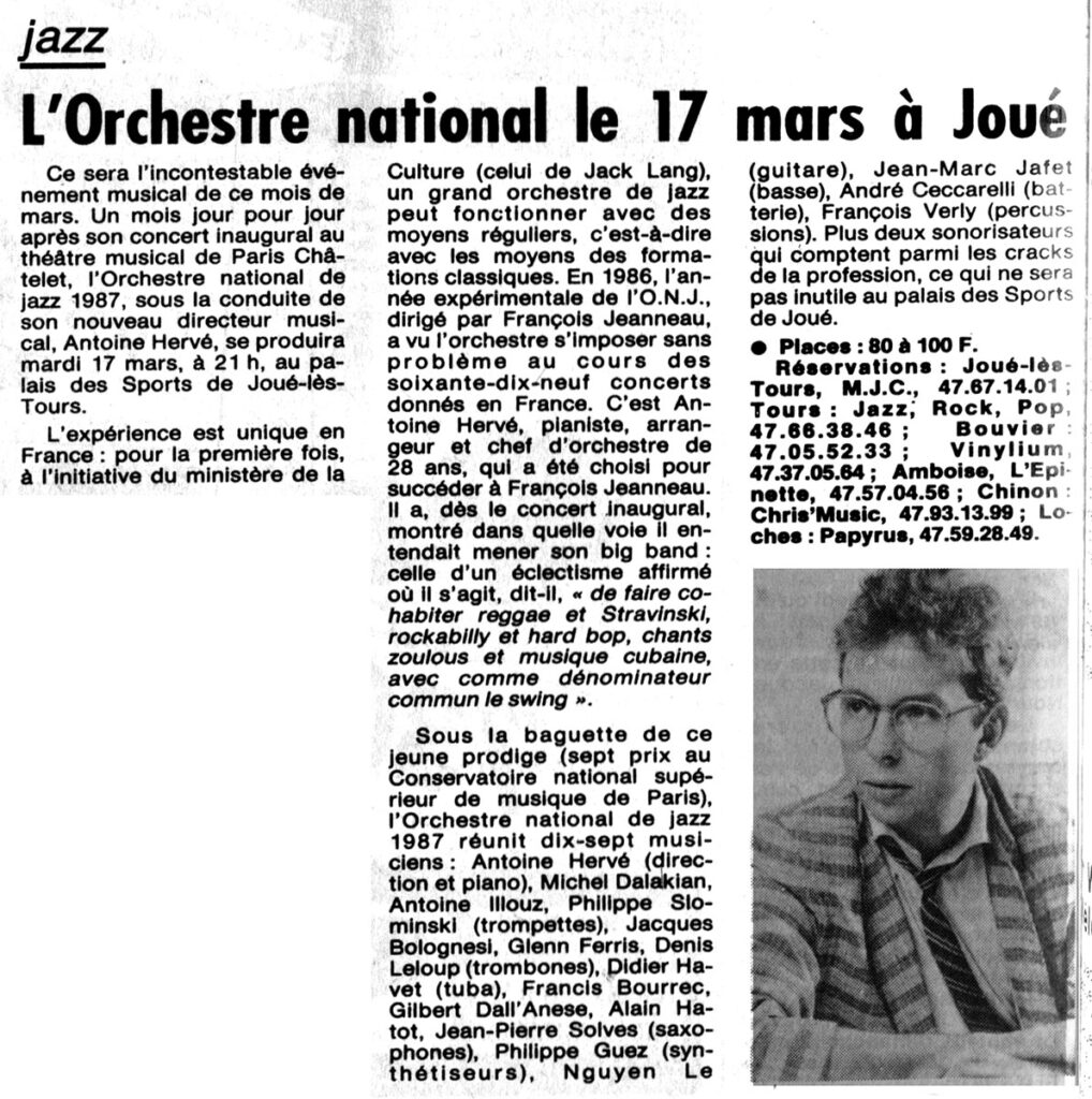 1987.03.13-NRCO.6ADPREa-1018x1024 Orchestre National de Jazz (17/03/87)