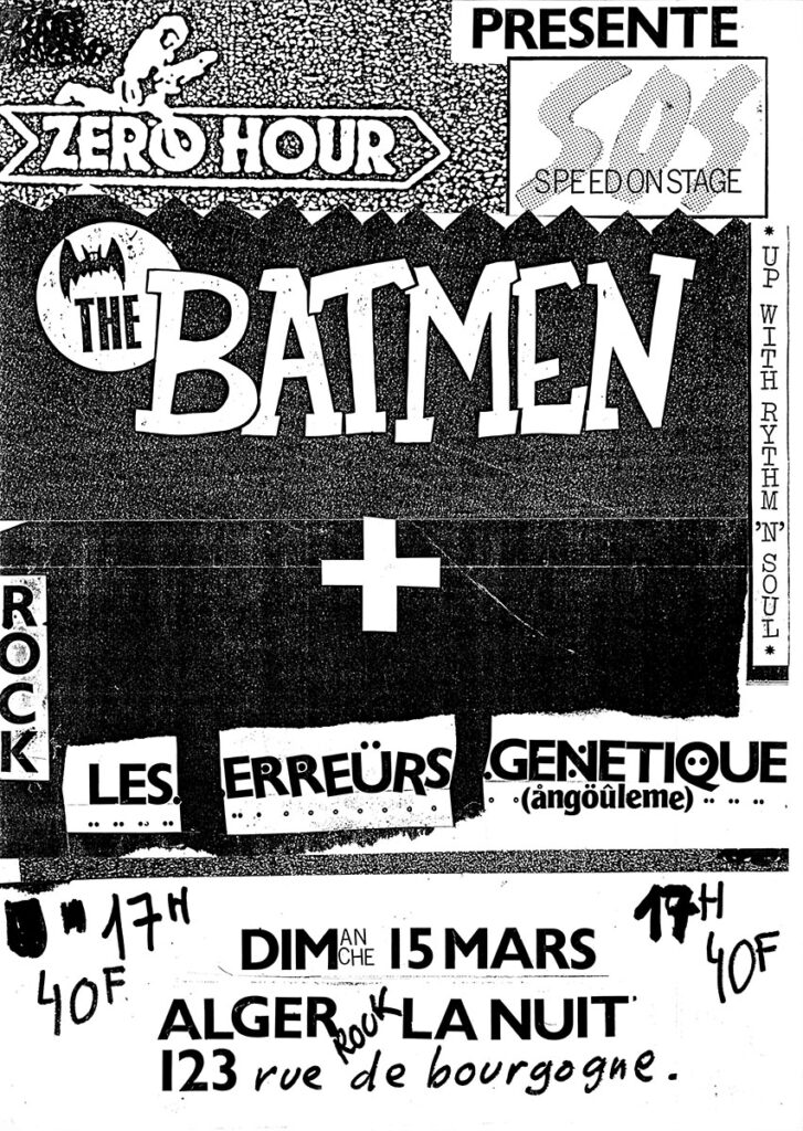 1987.03.15-Affiche01-A3-photocopiee-Miloufa-727x1024 Erreurs Génétique, Batmen (15/03/87)