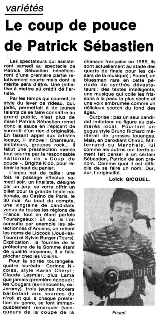 1987.04.01-NRCO.3ADPREa-512x1024 Patrick Sébastien, Foued, les Cougars (04/04/87)