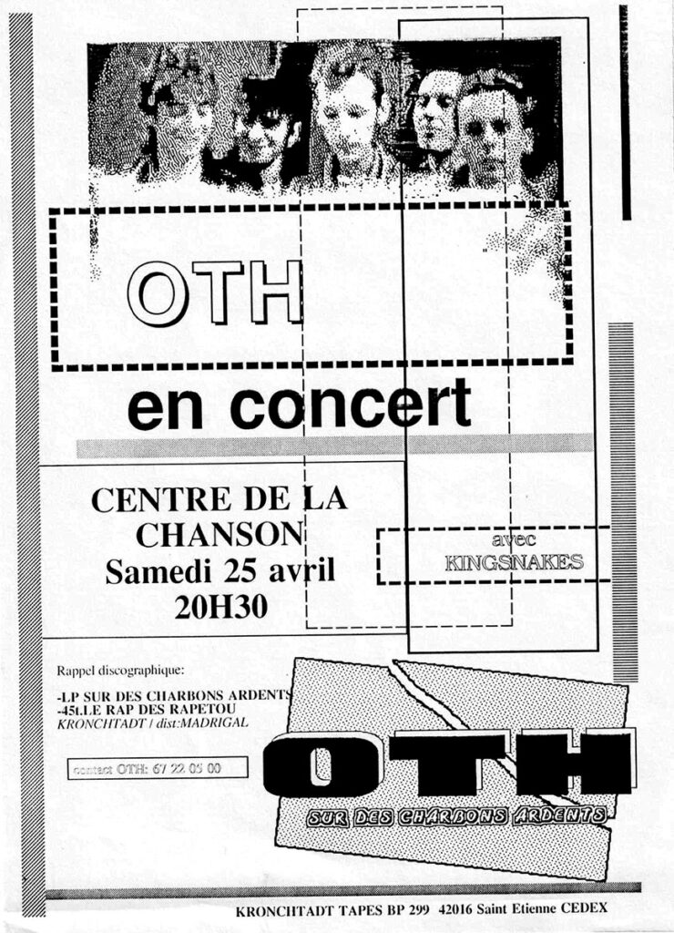1987.04.25-Lo-MalfoisFL-740x1024 "Printemps de Bourges" O.T.H, Kingsnakes (25/04/87)