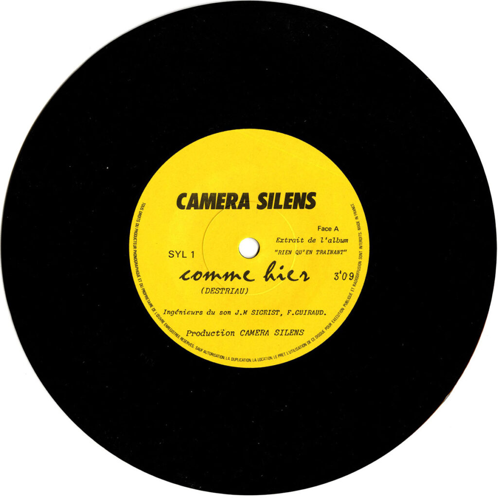 1987-Camera-Silens-EP-EuthanasieDI04-1024x1024 Camera Silens "Comme hier"