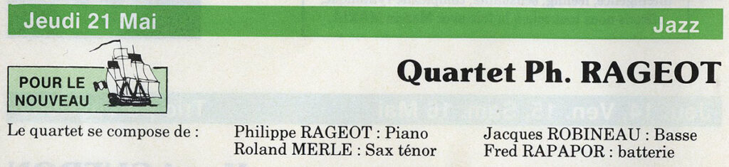 1987.05-Prog-Bateau-Ivre-BeGood04b-1024x235 Quartet Ph. Rageot (21/05/87)