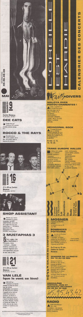 1987.05.09-Doc01r-Oreille-est-Hardie-270x1024 Dudu N'Diaye Rose (25/06/87)