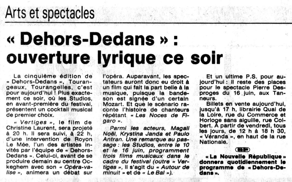 1987.06.11-NRCO.6ADPREe-1024x640 "Dehors Dedans" (11 au 20/06/87)