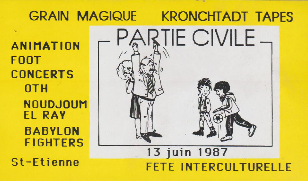 1987.06.13-Flyer01Laurent-Malfois-1024x602 O.T.H., Babylon Fighters, Moudjoum El Ray (13/06/87)