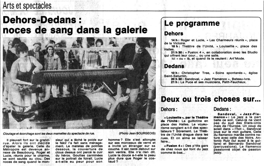1987.06.18-NRCO.3ADPREf-1024x644 "Dehors Dedans" Bernardo Sandoval (18 au 20/06/87)