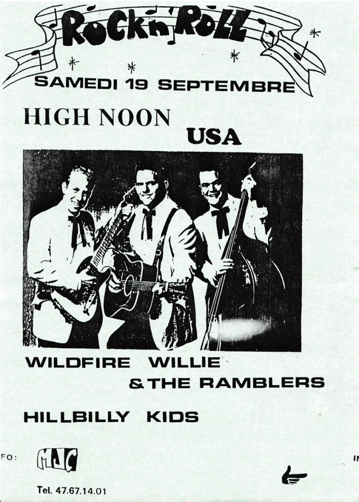 1987.09.19-Flyer01r-Psykout-733x1024 Hillbilly Kids, Widlfire Willie & the Ramblers, High Noon (19/09/87)