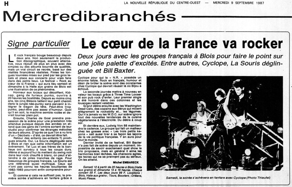 Dossier-de-presse-GraffitiPhilippe-Cosson033-1024x655 "Rock au cœur de la France" (12/09/87)