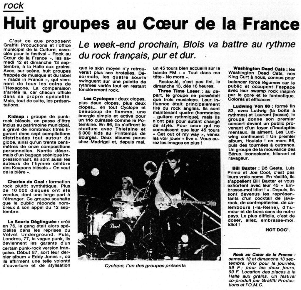 Dossier-de-presse-GraffitiPhilippe-Cosson034-1024x984 "Rock au cœur de la France" (12/09/87)