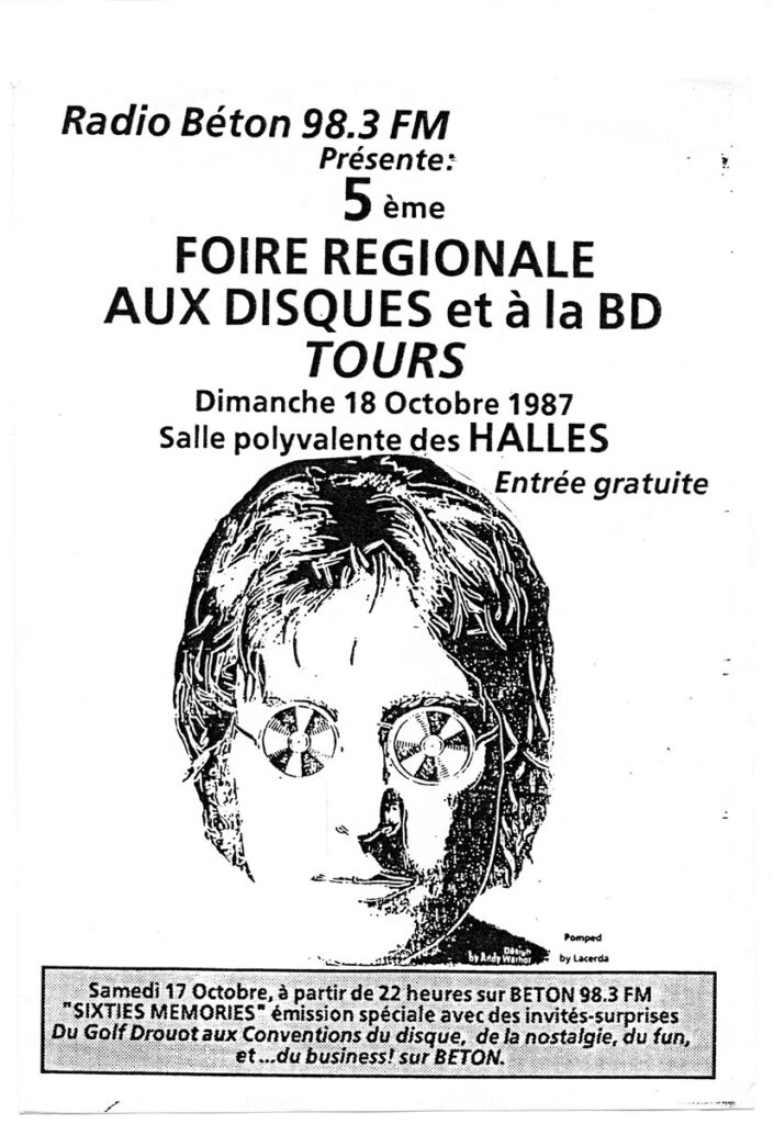 1987.10.18-Flyer01-Jean-Vigouroux006-705x1024 "Foire aux disques et à la BD" (18/10/87)