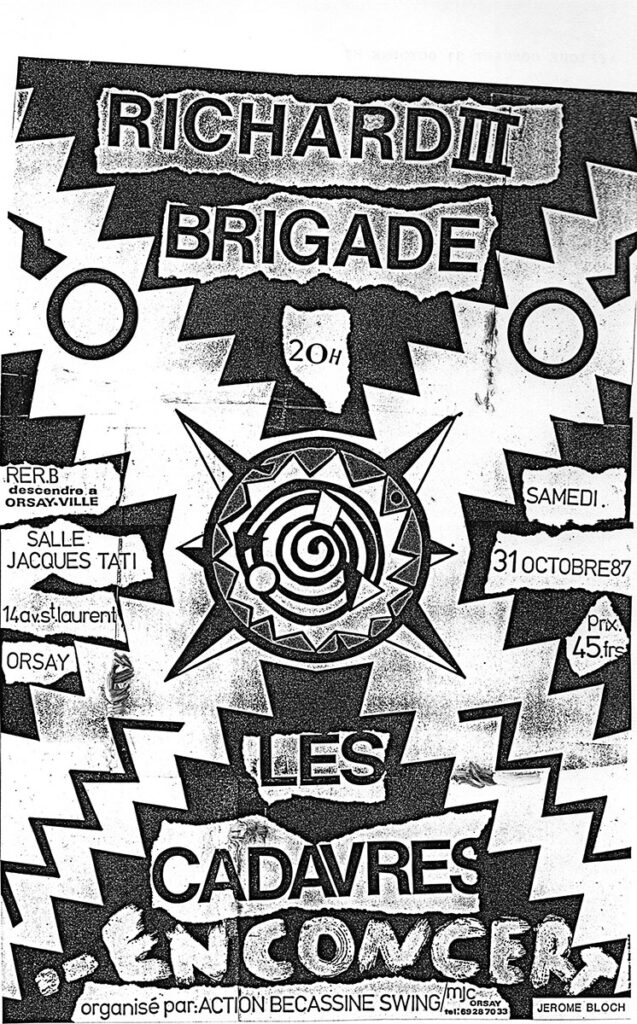 1987.10.31-Richard-IIIFL-637x1024 Richard III, Cadavres, the Brigades (31/10/87)