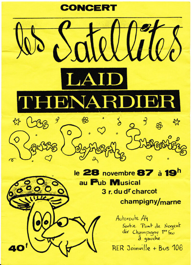 1987.11.28-Flyer03-736x1024 P.P.I. Laid Thenardier, Satellites (28/11/87)