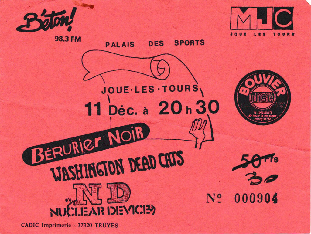 1987.12.11-PsykoutTI-1024x771 Nuclear Device, Washington Dead Cats, Bérurier Noir (11/12/87)