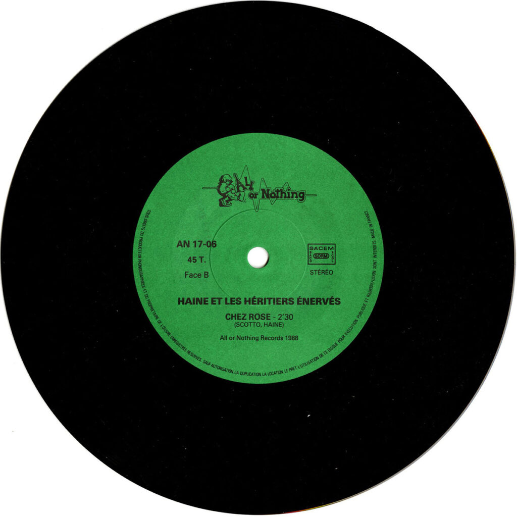 1988-Haine-Et-Les-Heritiers-Enerves-EP-EuthanasieDI04-1024x1024 Haine et les Héritiers Enervés "Le chant du pavé"