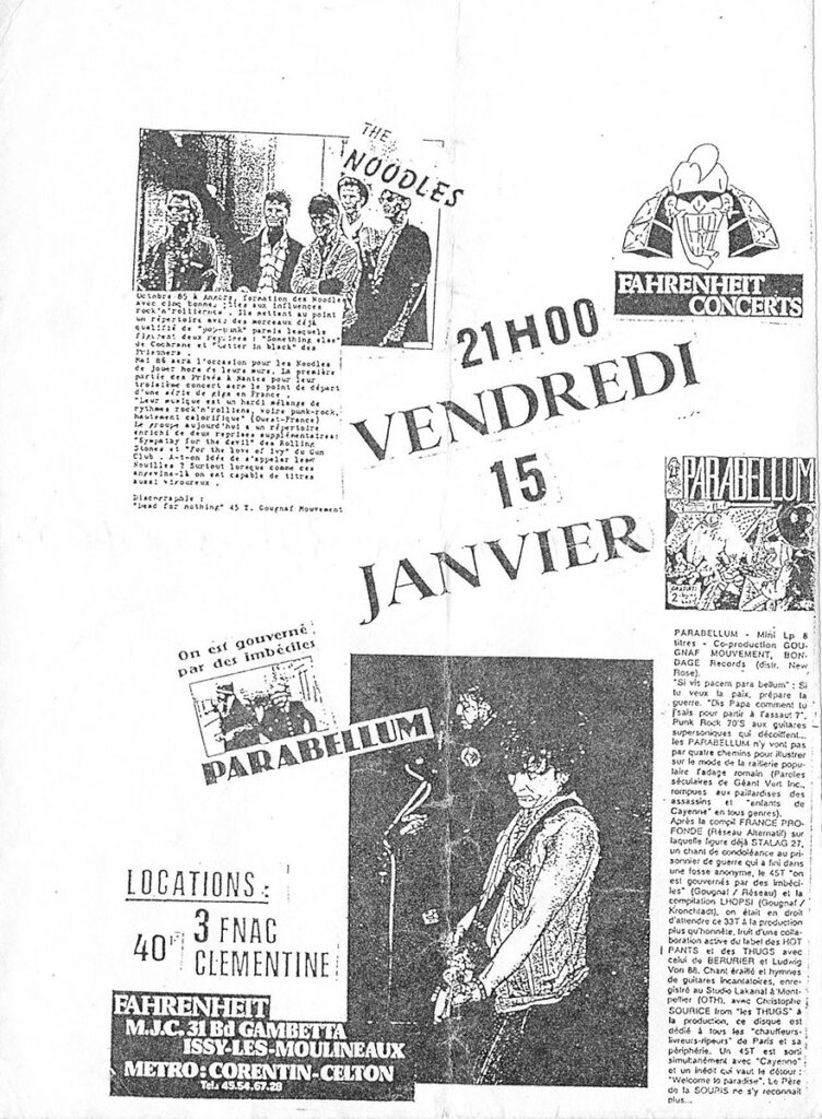 1988.01.15-Fahrenheit-MiloufFL-752x1024 Parabellum, Noodles (15/01/88)