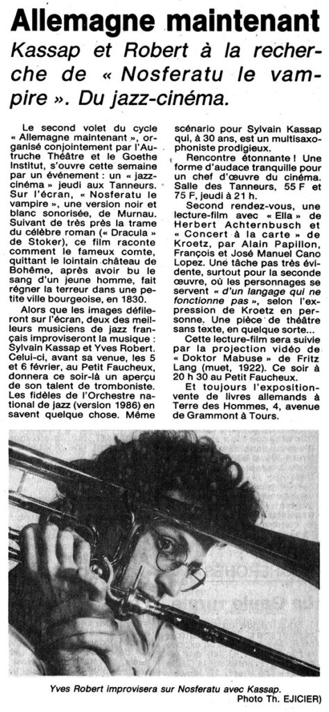 1988.01.26-NRCO.3ADPREi-474x1024 "Nosferatu le Vampire" (28/01/88)